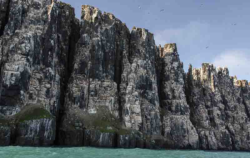 114 - Noruega - islas Svalbard - isla de Spitsbergen - Alkefjellet